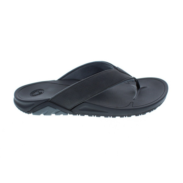 Body Glove Men's Ridgeline Flip Flop Sandals (Black Charcoal)