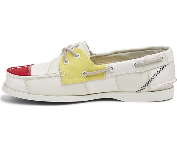 上里水産 Sperry Women's Authentic Original Seersucker Stripe Boat Shoe