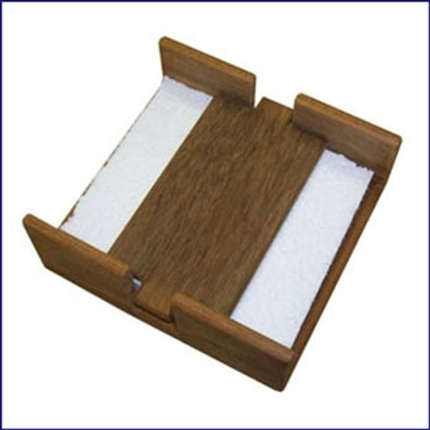 Whitecap Solid Teak Stay-Put Napkin Holder