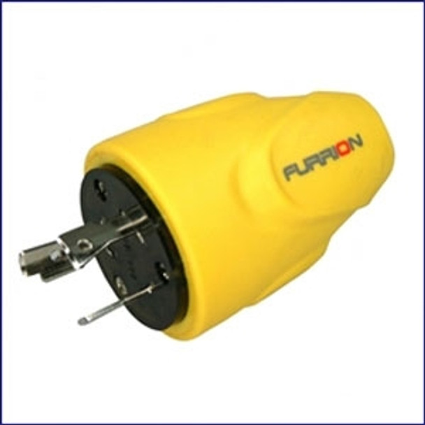 Furrion F20MLP-SY 20 Amp Plug Male - Yellow