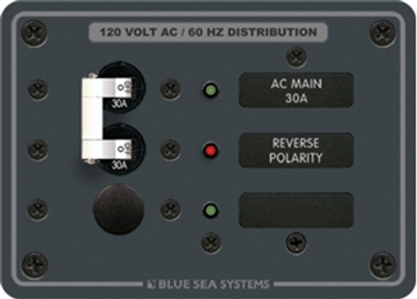 Blue Sea Systems 8029 120V AC Main + 1 Position Circuit Breaker