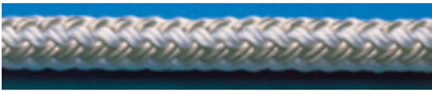 Unicord White Double Braid Nylon Line 5/8"x600'