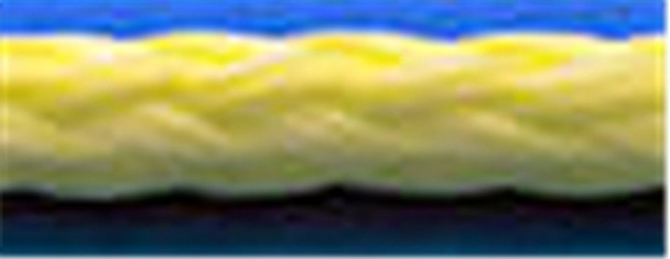 Unicord Yellow 8 Strand Econo. Hollow Braid Polypro.3/8"x1000'