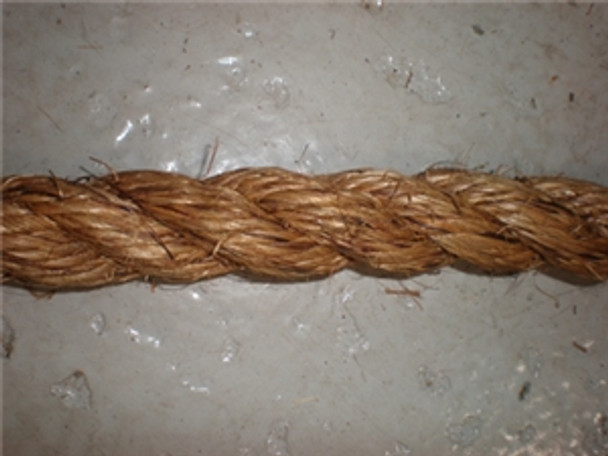 Unicord 3 Strand Twisted Manila/Hemp 1.5"x600'