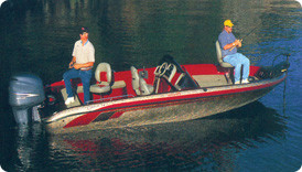 Taylor Made Tournament Style Bass Boat Cover 18'5" - 19'4" x 94"W (Pacific Blue) 88039OB