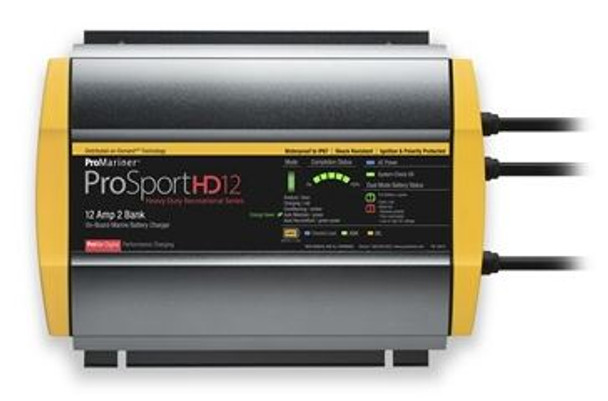 ProMariner ProSportHD Charger (12 Amps/2 Bank)