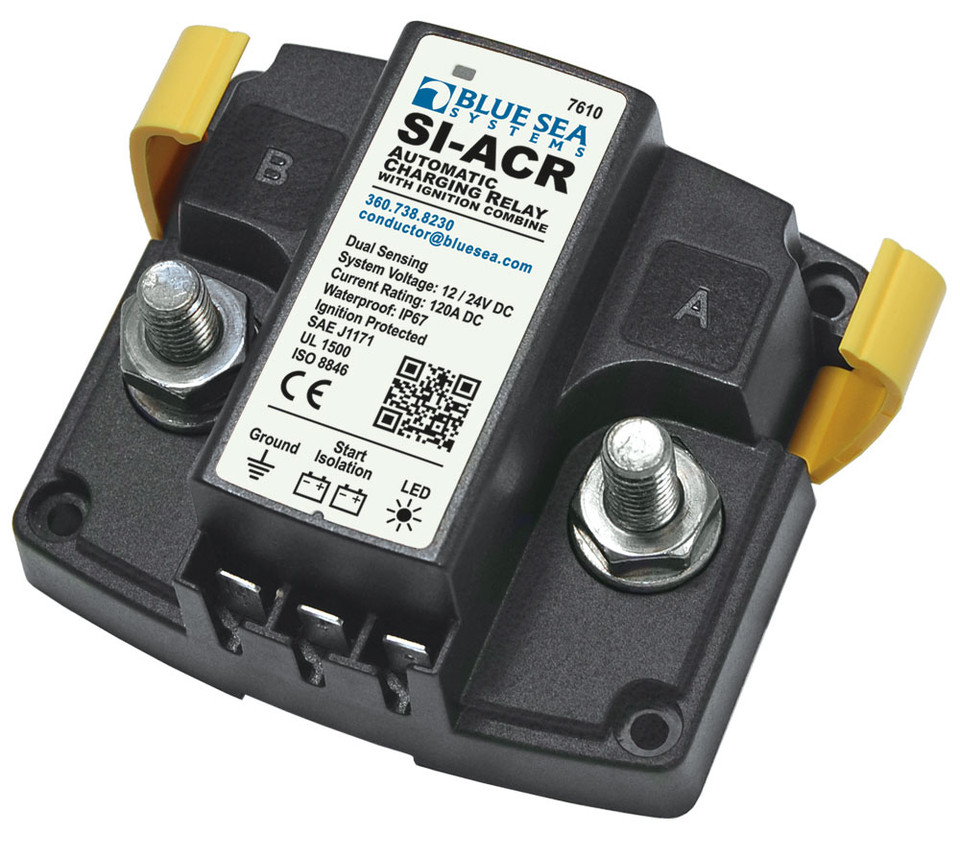 Blue Sea Systems 7610 Automatic Charging Relay 120A