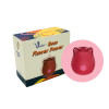 Beso Flower Power Rose Vibrator in Red box/packaging and product