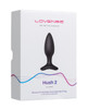 Lovense Hush 2 1.5" Butt Plug box/packaging
