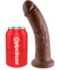 King Cock 8" - Brown