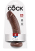King Cock 8" - Brown
