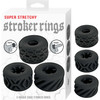Nasstoys Super Strechy Stroker Rings - Black