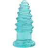 Doc Johnson Crystal Jellies Anal Twist 5" Teal