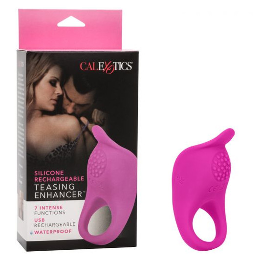 Silicone Rechargeable Teasing Enhancer box/packaging and product