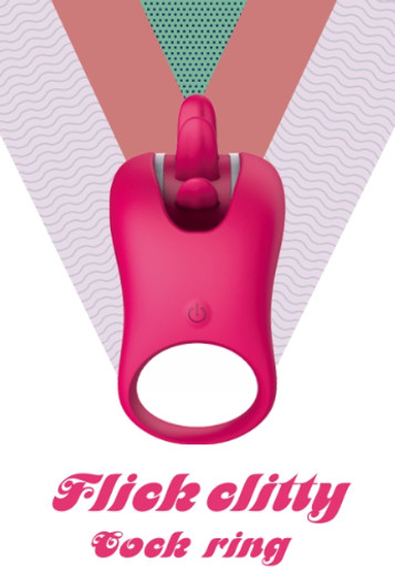 Flicker Clitty Cock Ring, product front view