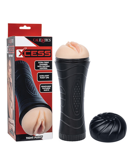 Indulge in tight, thrilling pleasurable sensations anytime with the Xcess Tight Pussy . This discreet masturbator features ultra-soft pussy lips that invite you to dive deep and enjoy an incredibly life-like experience, whether at home or on the go.