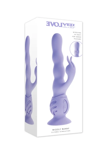 This Wiggly Bunny won’t sit still until you’re on your way to a bouncing big “O.”