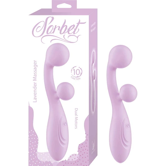The Nasstoys Sorbet Lavender Massager is a firm and thoughtfully shaped toy designed for users who enjoy more direct pressure and targeted stimulation.