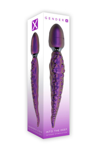 You'll be a sucker for this otherworldly purple tentacle, crafted for sci-fi lovers and pleasure adventurers alike. Powerful motors drive the twirling, vibrating shaft with undulating intensity, unleashing the potential of its unique design.