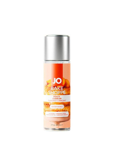 JO Bake Shoppe Peach Cobbler Flavored Lubricant 2oz