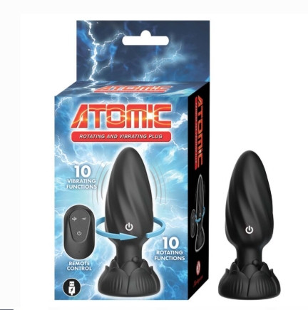 Nasstoys Atomic Rotating & Vibrating Plug