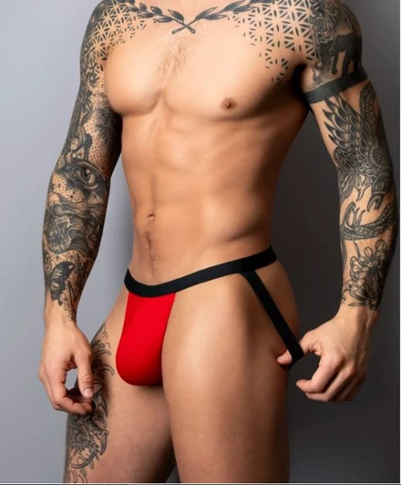 Hot Mesh Jock - Blk L/XL