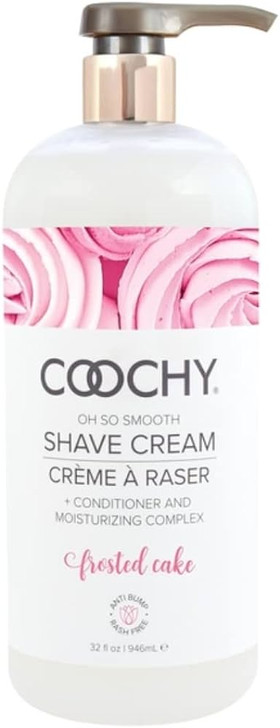 Coochy Shave Cream - Frosted Cake 32oz. front view