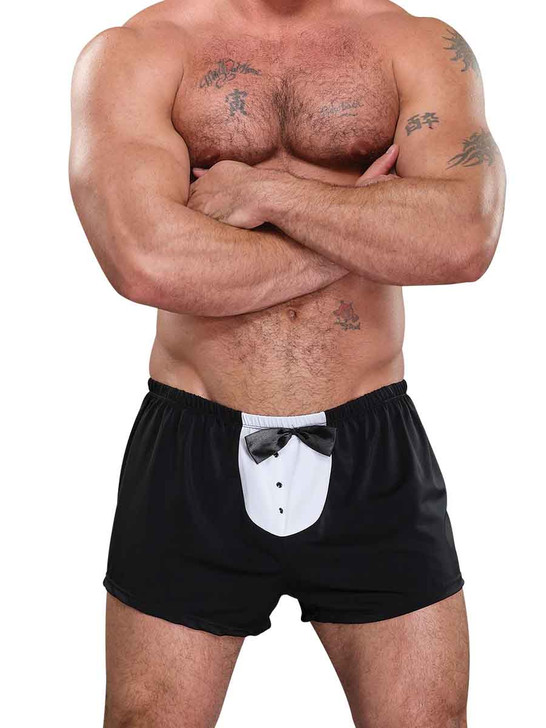 Boxer - Tuxedo front view
