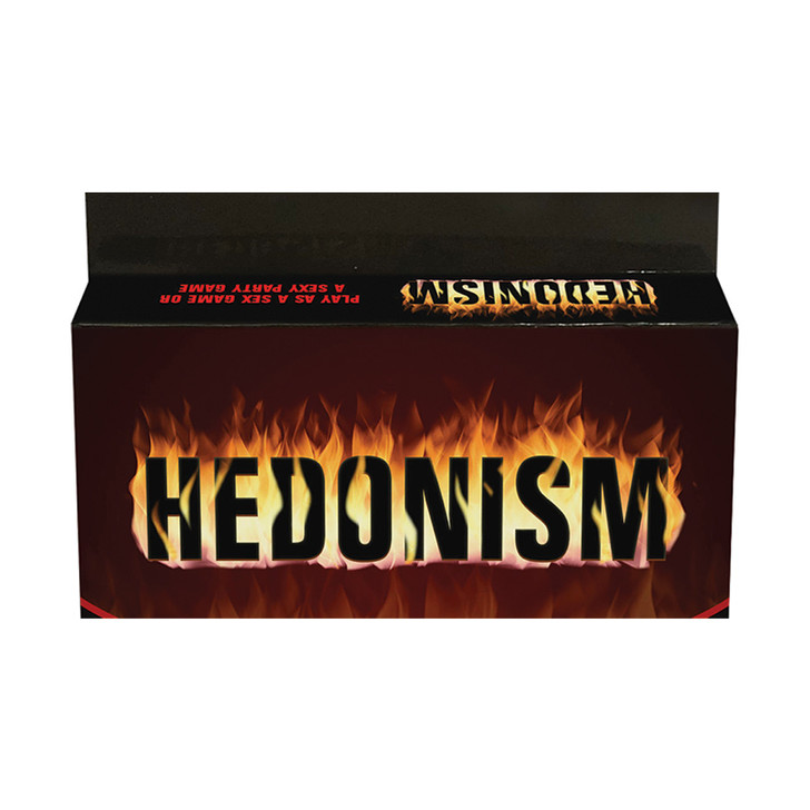 Hedonism Card Game box/packaging