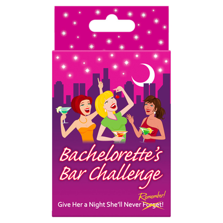 Bachelorette Bar Challange box/packaging