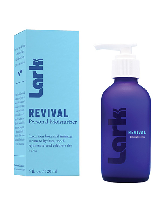 Lark Revival Intimate Personal Moisturizer, product and box/packaging