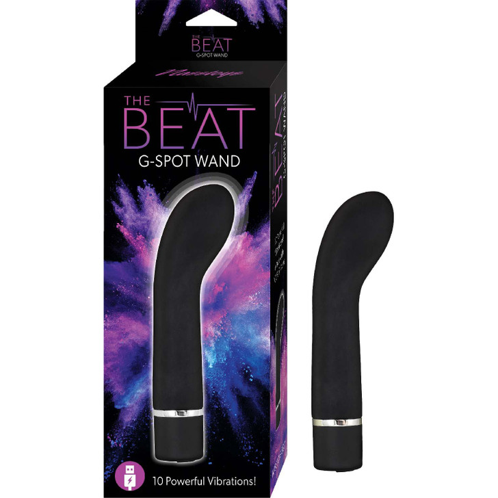 Nasstoys The Beat G-Spot Wand, box/packaging and product