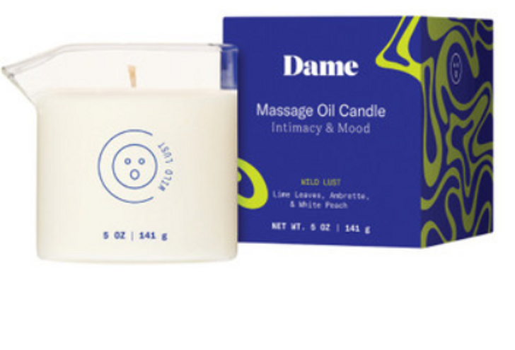 Dame Holiday Massage Candle