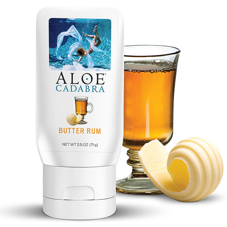 Aloe Cadabra Organic Lube Butter Rum