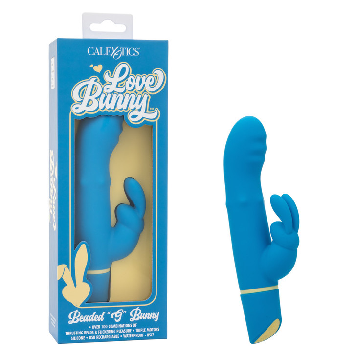 Love Bunny Beaded "G" Bunny calexotics