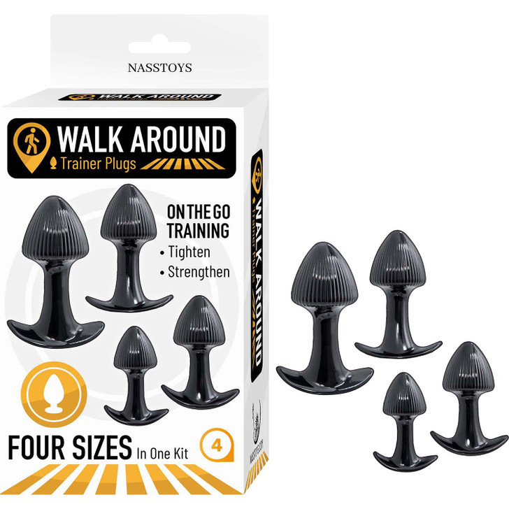 Nasstoys Walk Around Trainer Plugs - Black