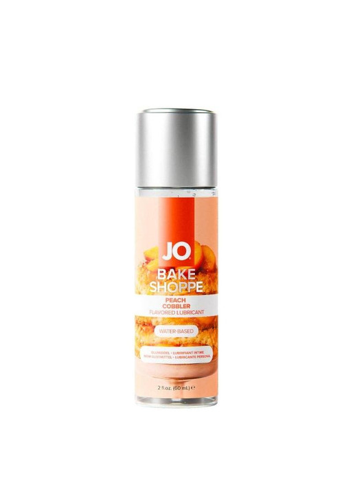 JO Bake Shoppe Peach Cobbler Flavored Lubricant 2oz