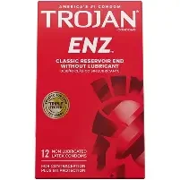 Trojan Enz Non-Lubricated 3pk