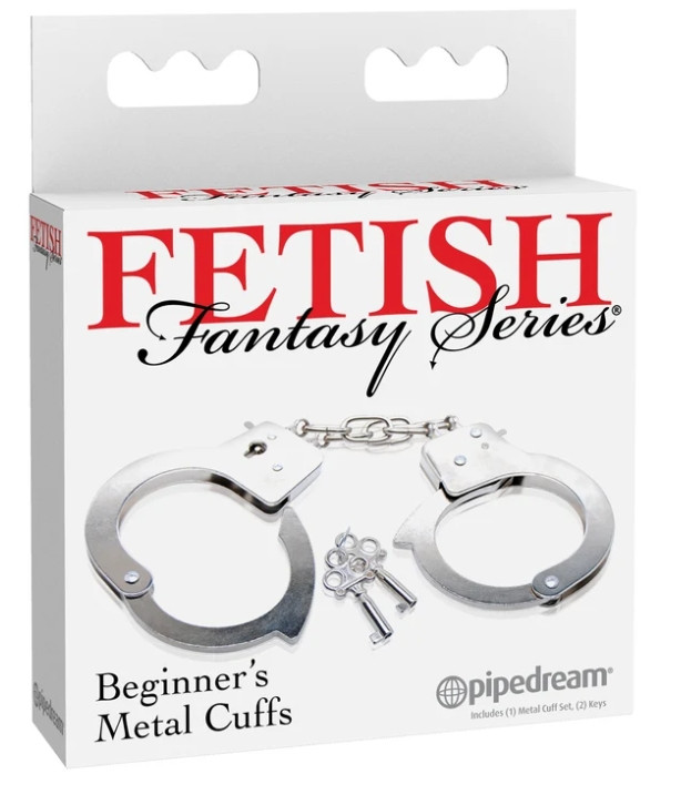 Fetish Fantasy Series Beginners Metal Cuffs