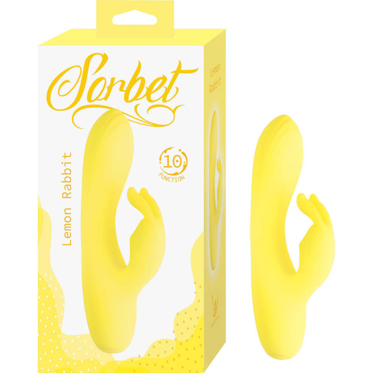 Nasstoys Sorbet Lemon Rabbit-Yellow