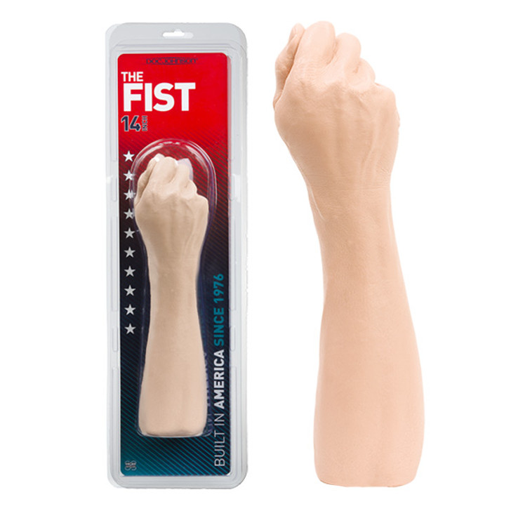 The 14" Fist packaging and product