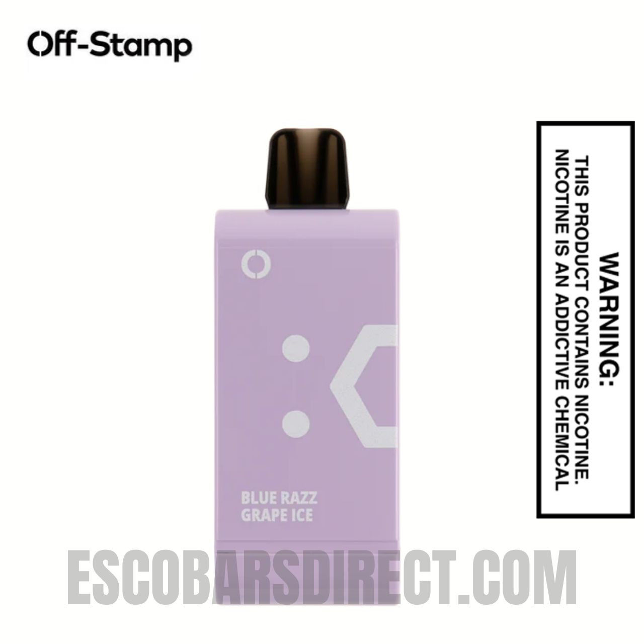 Blue Razz Grape Ice Off Stamp SW16000 Disposable Vape Pod