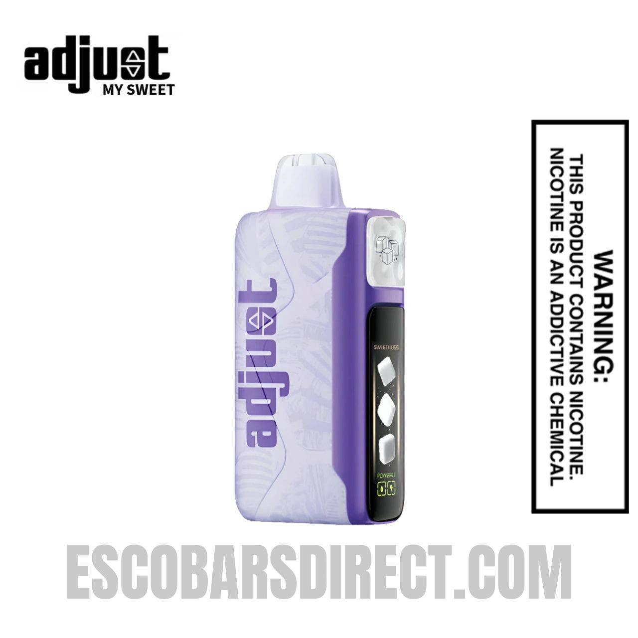 Raspberry Orange Adjust MySweet 40K Disposable Vape