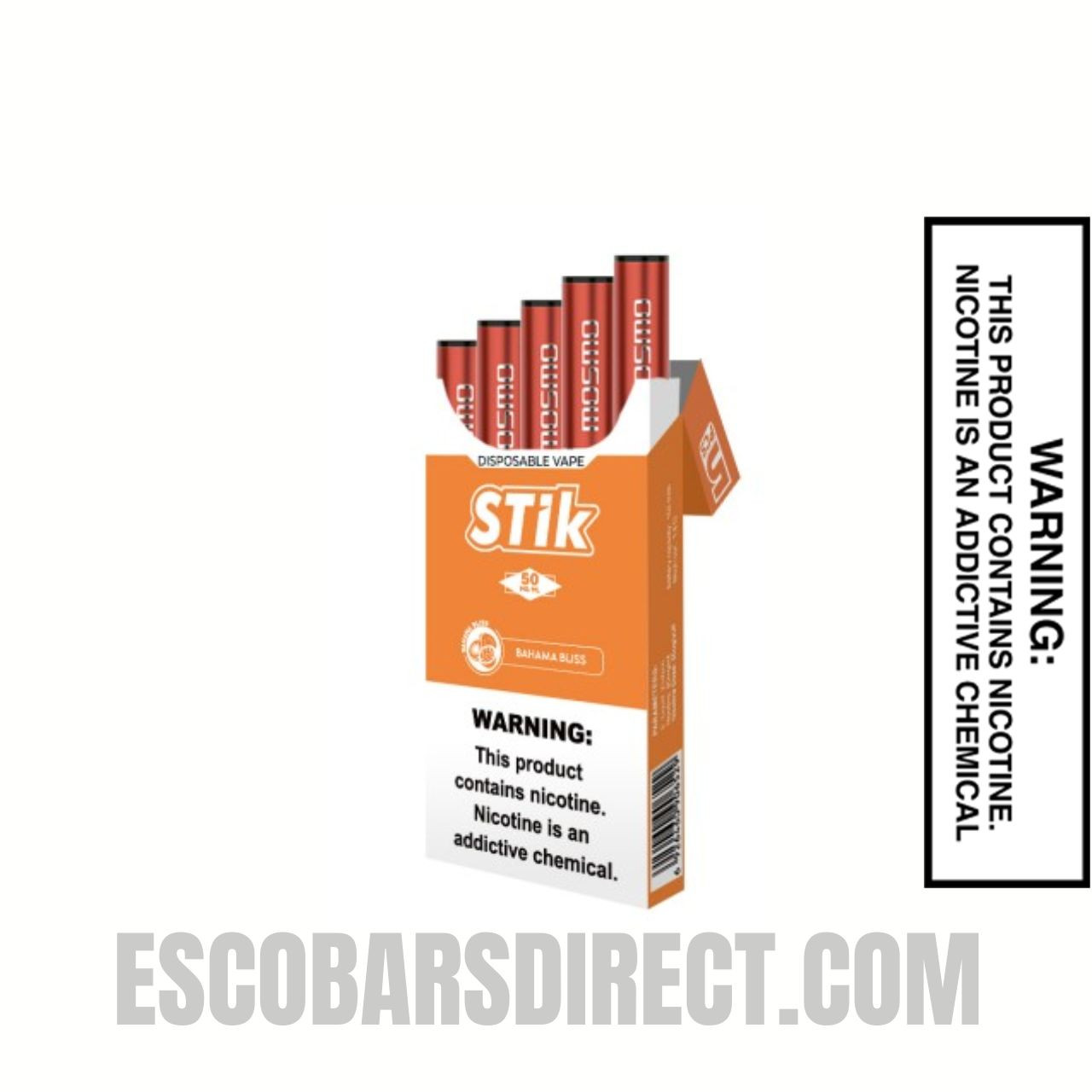 Bahama Bliss MOSMO Stik Disposable With Package Box