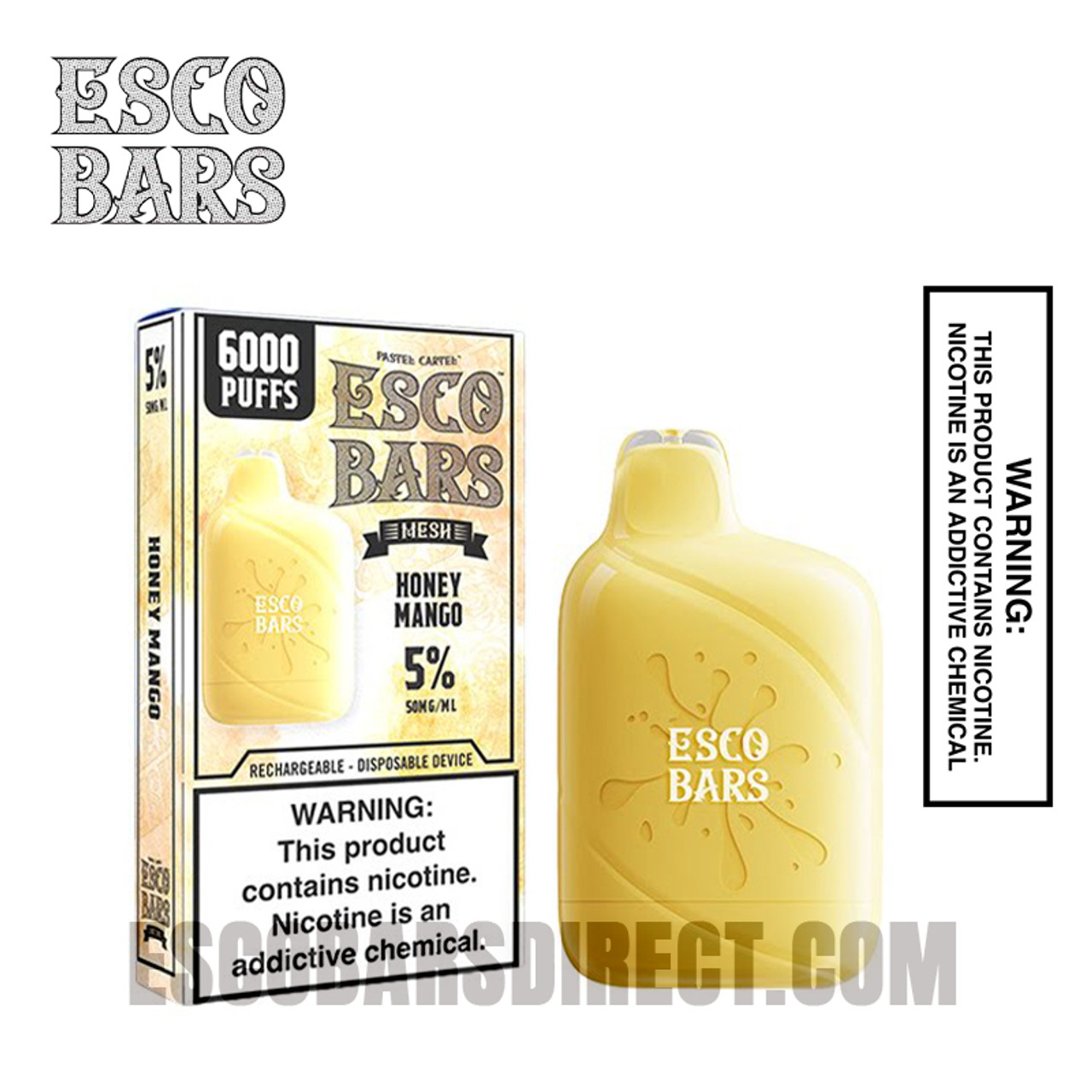 Esco Bars Mesh 6000 Puffs Disposable Vape For Sale Online - – D8 Super Store