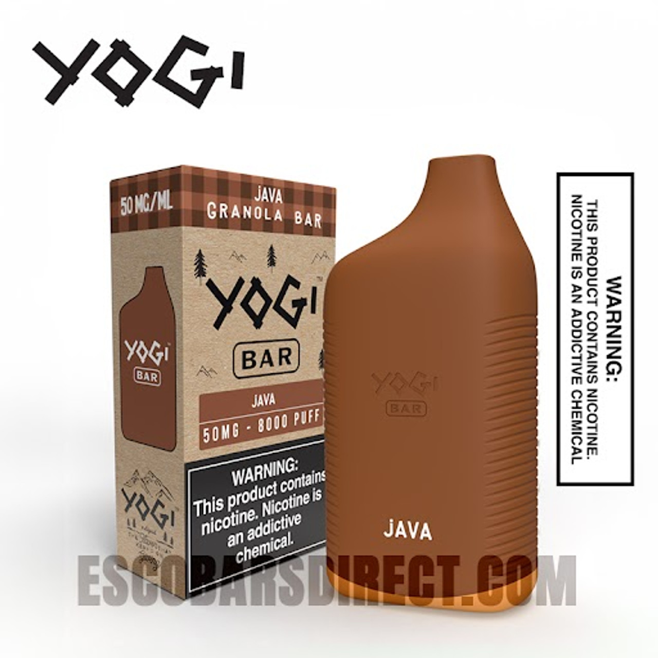 Yogi Granola Java 8000 Puffs Disposable Vape