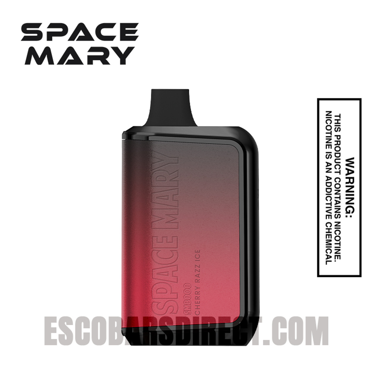 Cherry Razz Ice Space Mary SM8000 Disposable Vape - 8000 Puffs