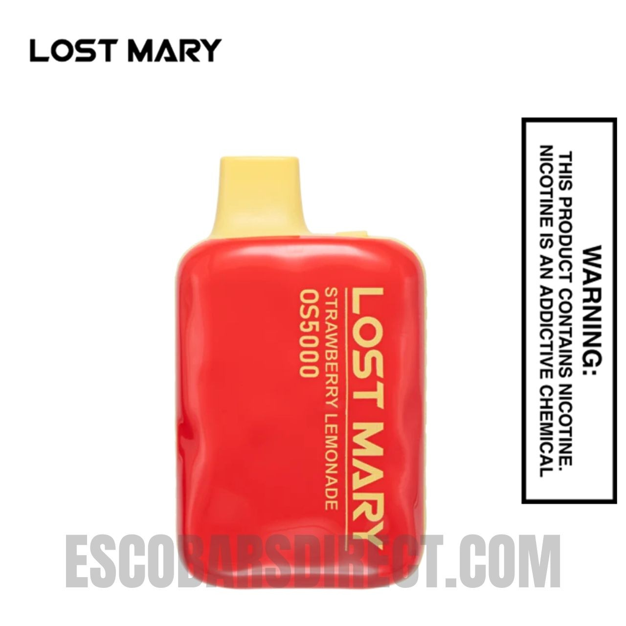 Strawberry Lemonade Lost Mary OS5000 Disposable Vape