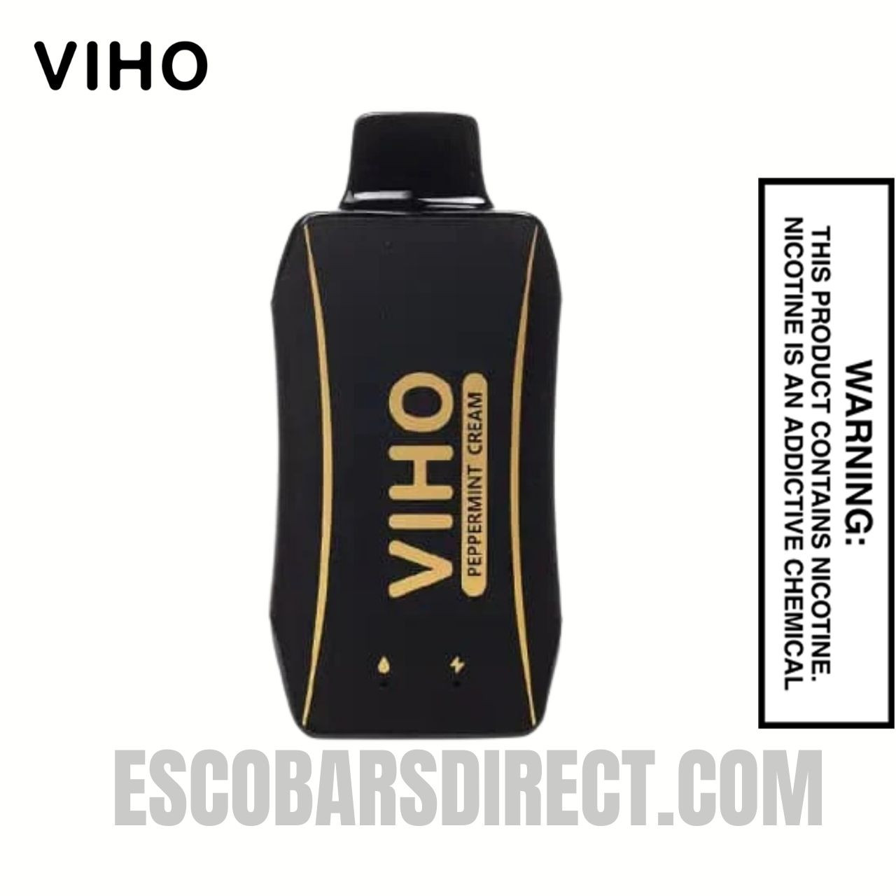 Peppermint Cream VIHO Turbo 10000 Puffs Disposable Vape