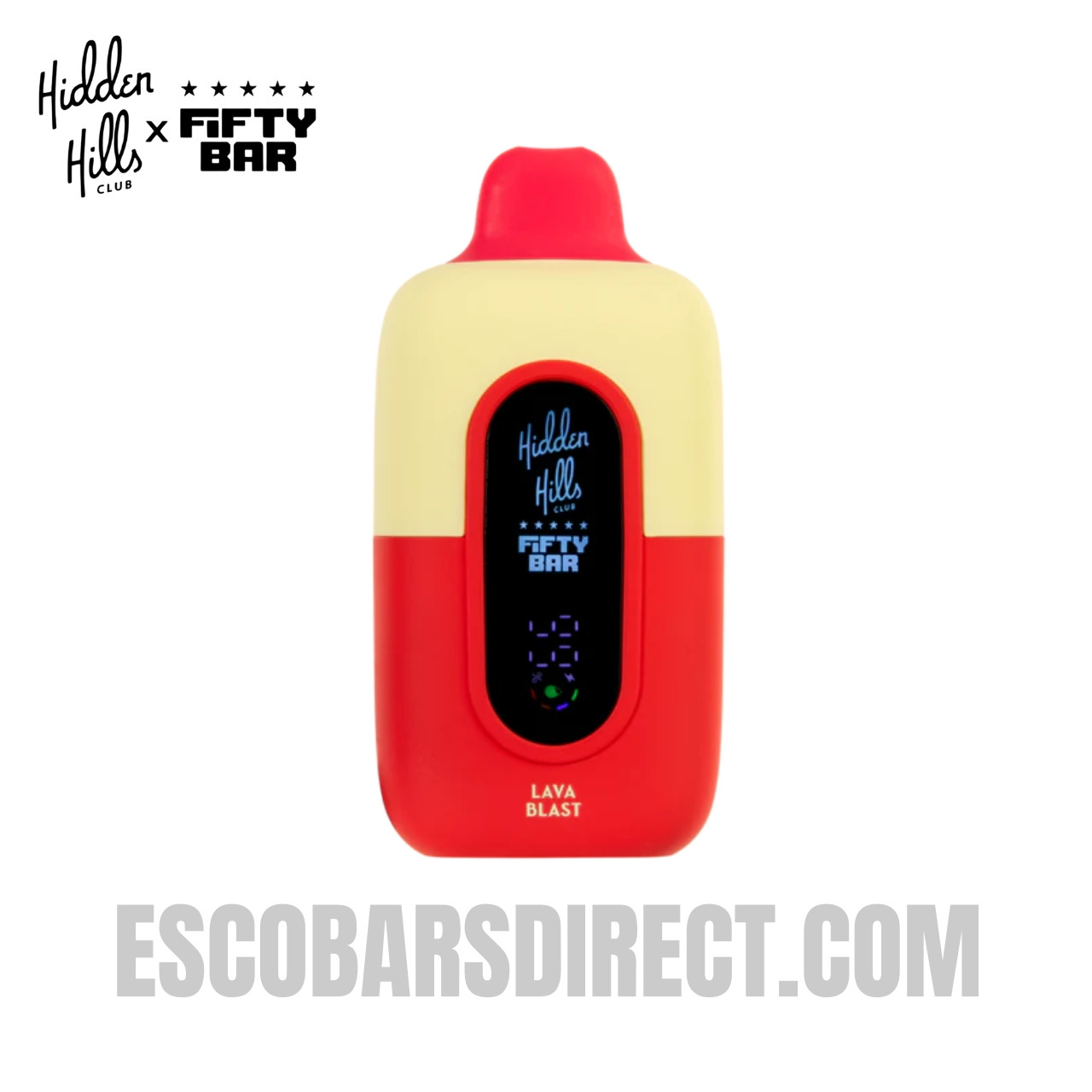 Lava Blast Hidden Hills X Fifty Bar 20K Disposable Vape